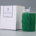 Wool Column Christmas Candle Decoration Ornaments