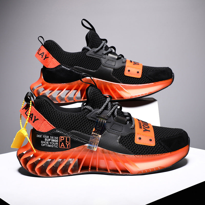 Men's shoes autumn new blade shoes men's trendy shoes Korean version of the trend casual shoes men's running sneakers