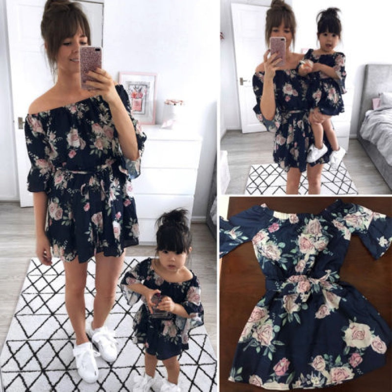 Sundress Birthday Kids Girls Dress Toddler Floral Baby