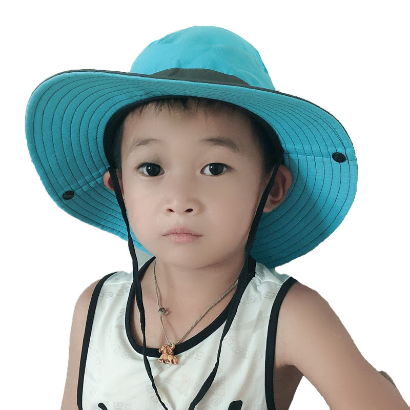 Outdoor Sun Hat With Large Side Shading In Summer