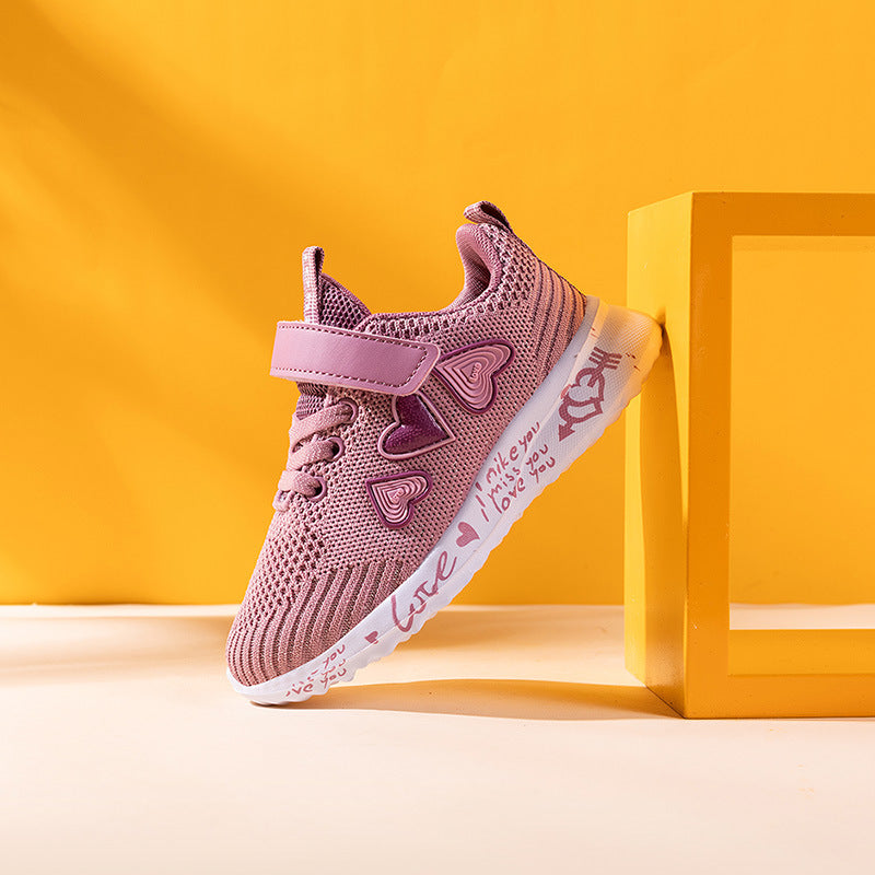 Comfortable Spring And Autumn Mesh Casual Running Shoes