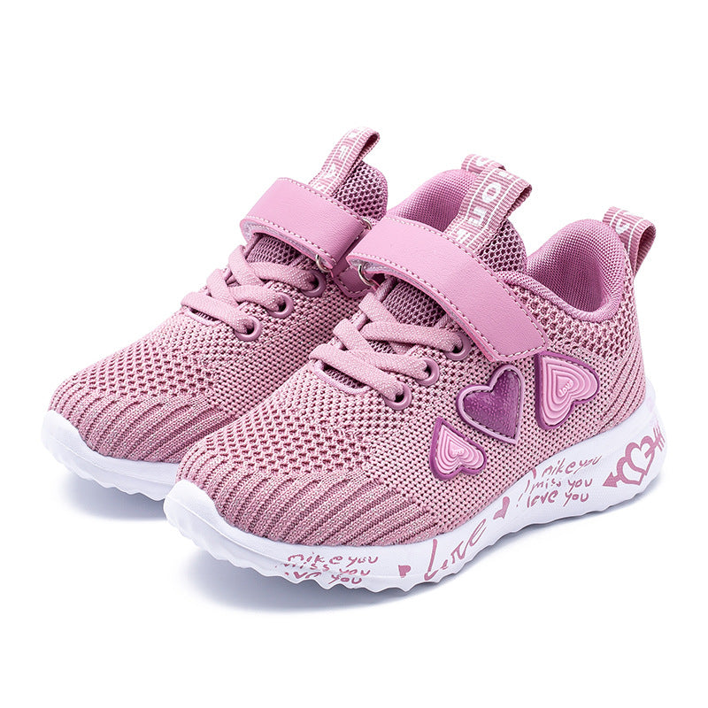 Comfortable Spring And Autumn Mesh Casual Running Shoes