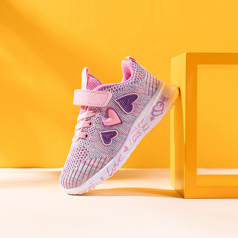Comfortable Spring And Autumn Mesh Casual Running Shoes