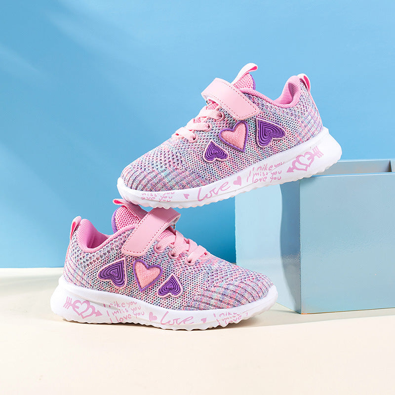 Comfortable Spring And Autumn Mesh Casual Running Shoes