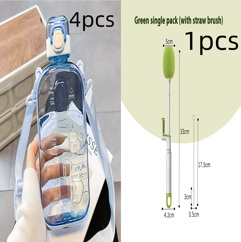 Women's Fashion Simple Scale Large Capacity Water Cup