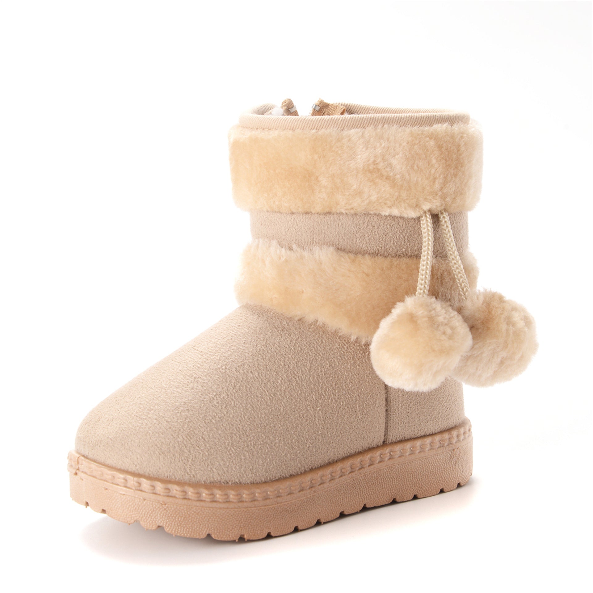 Hairball Snowy Owl Fur Toddler Boots