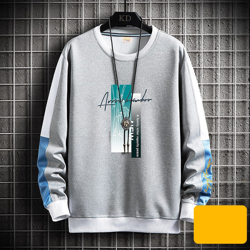 Men's hoodie winter style with velvet