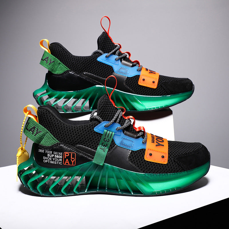Men's shoes autumn new blade shoes men's trendy shoes Korean version of the trend casual shoes men's running sneakers