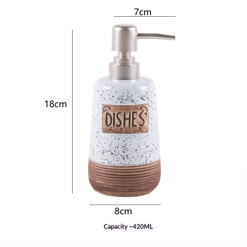 Ceramic Soap Dispenser Press Lotion Refill