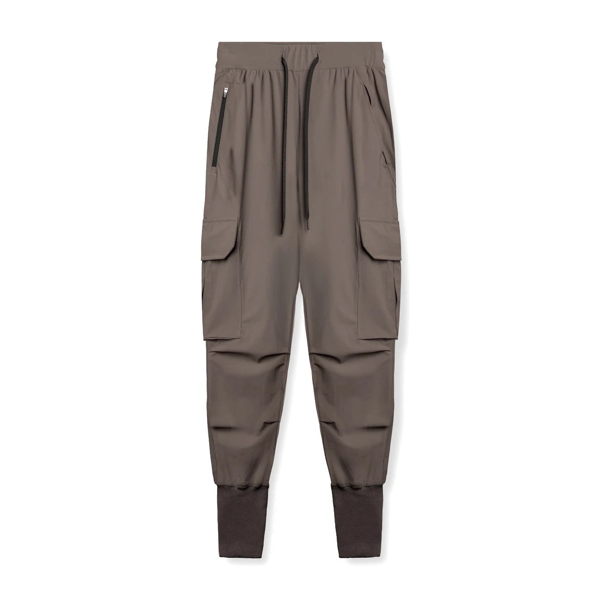 Men's Loose Thin Ice Silk Ankle-tied Trousers