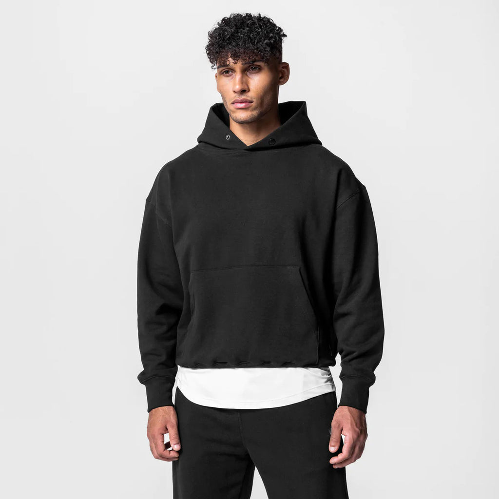 Loose American Exercise Workout Outfit Men's Trendy Casual Hooded Sweater