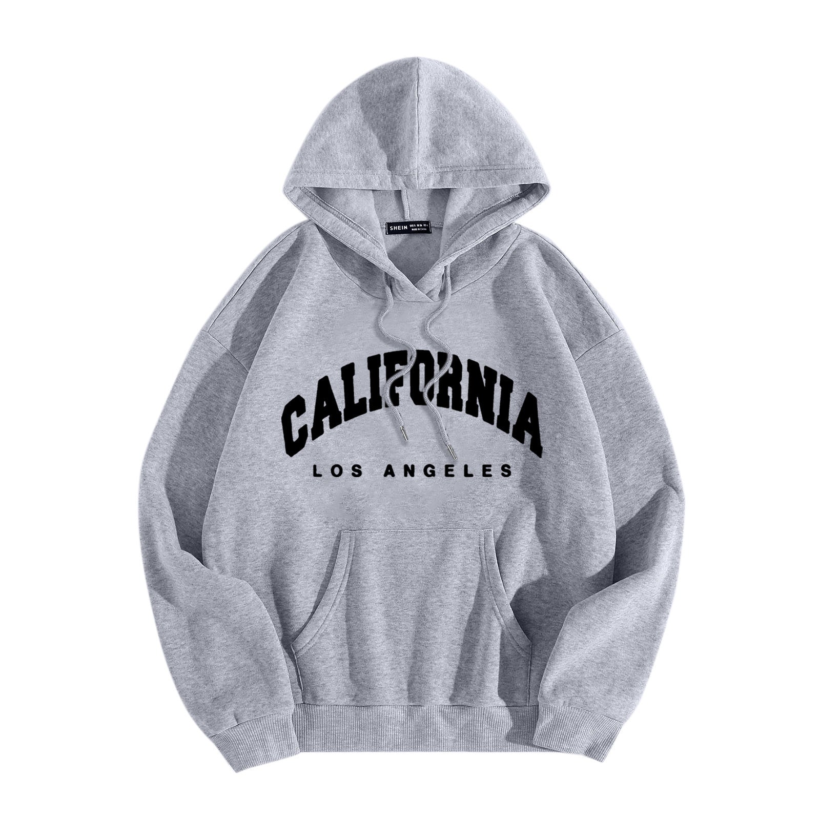 Hoodie With Letter Print Sweater