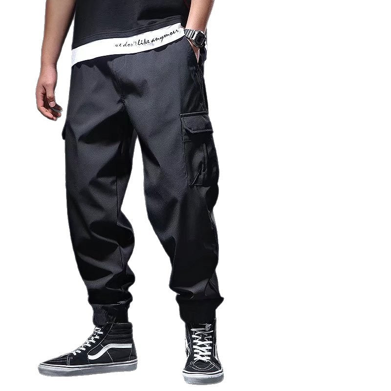 Summer Thin Casual Sweatpants With A Drawstring Closure