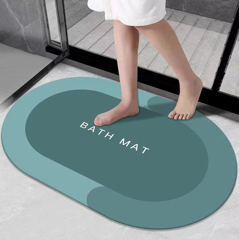 Bathroom Non-slip Mat Household Absorbent Stain Resistant Toilet Floor Mat