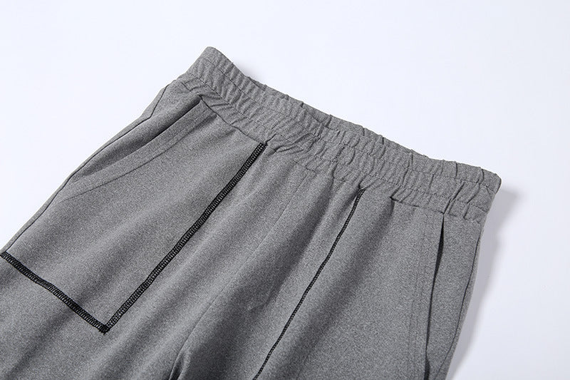 V-neck low-cut sports fitness suit