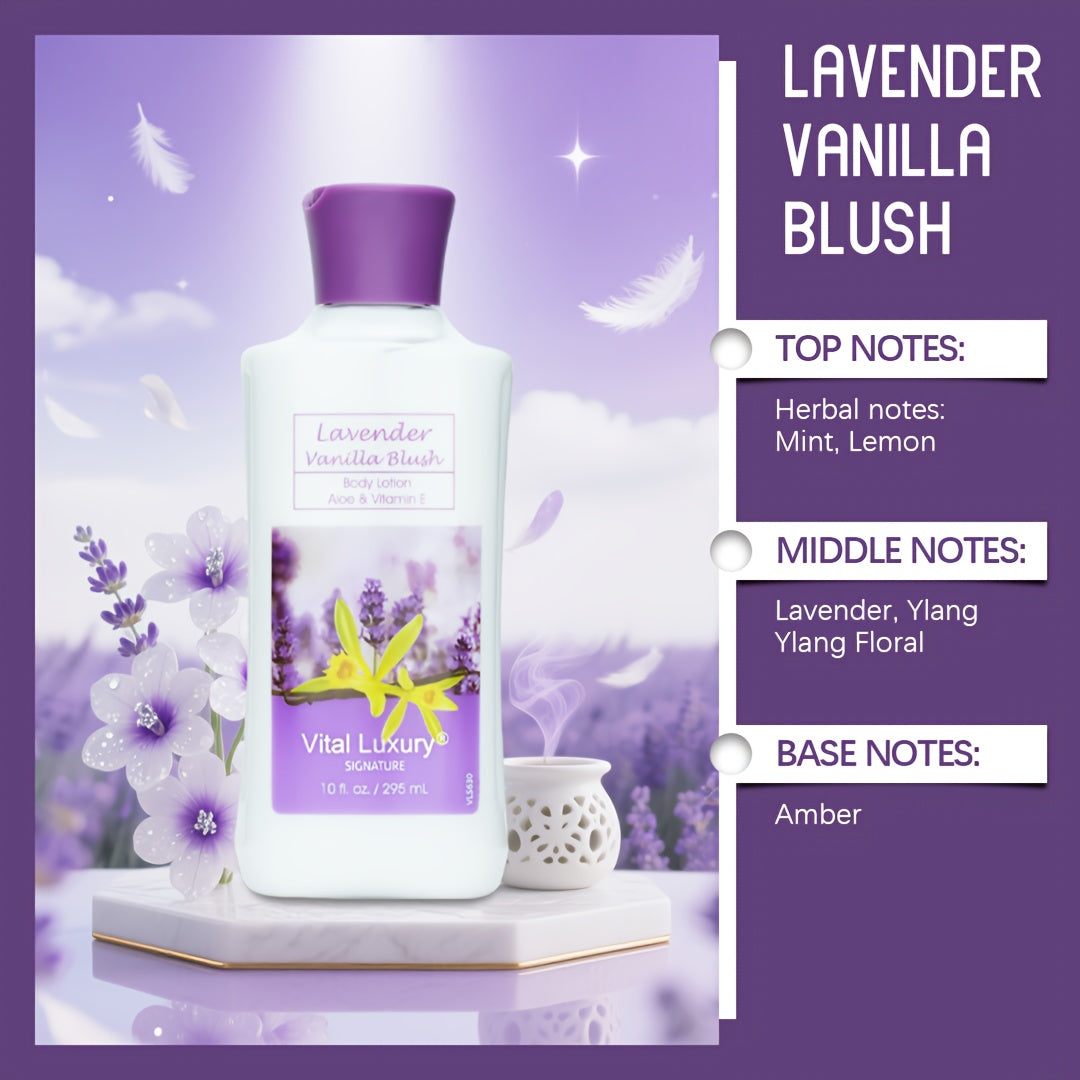 12-Fragrance Body Lotion, 10 Oz Per Bottle, Moisturizing And Fragrant Body Lotion, 12-hour Long-lasting Hydration, Contains Aloe Vera And Vitamin E, Floral,fruity,tropical Scents, Perfect For Winter C