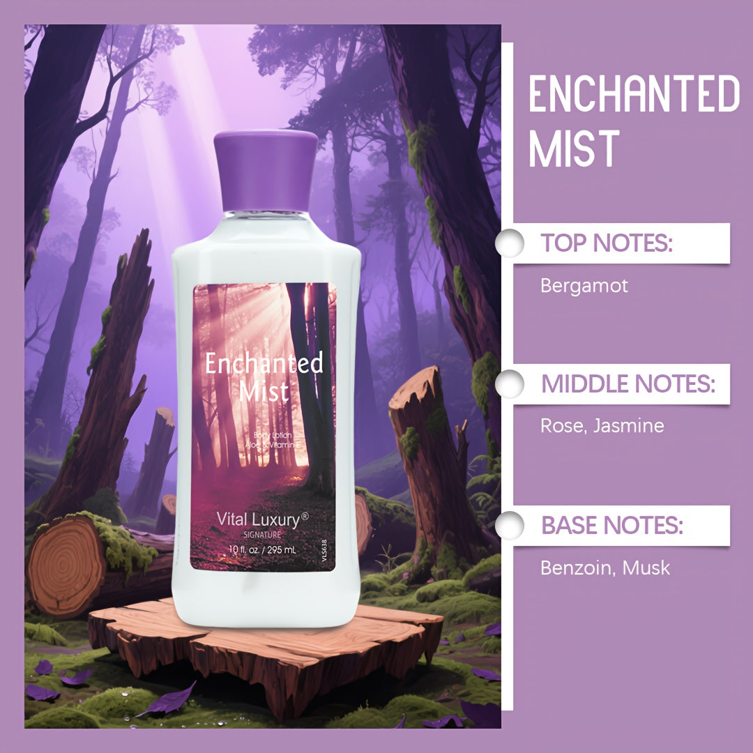 12-Fragrance Body Lotion, 10 Oz Per Bottle, Moisturizing And Fragrant Body Lotion, 12-hour Long-lasting Hydration, Contains Aloe Vera And Vitamin E, Floral,fruity,tropical Scents, Perfect For Winter C