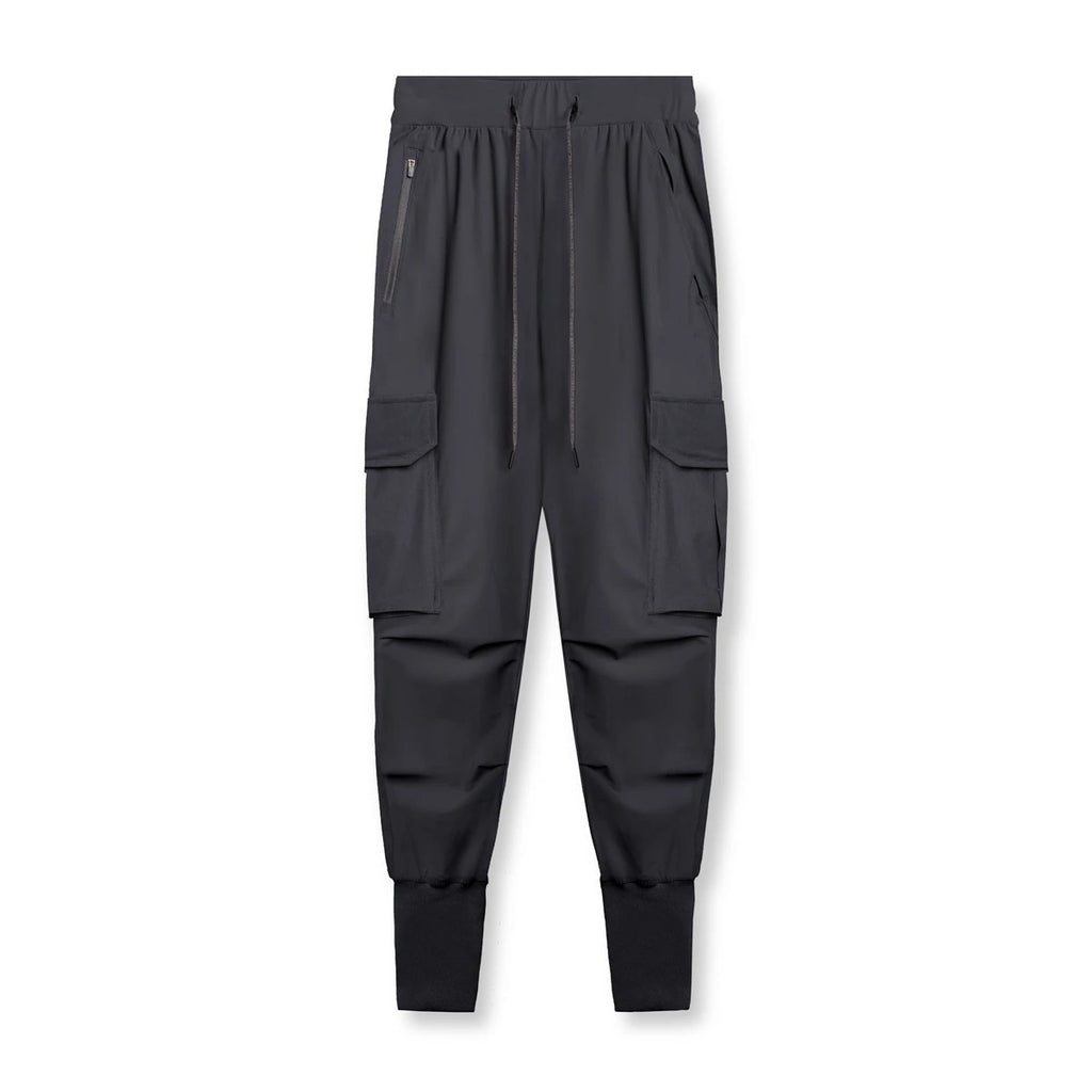Men's Loose Thin Ice Silk Ankle-tied Trousers