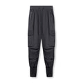 Men's Loose Thin Ice Silk Ankle-tied Trousers