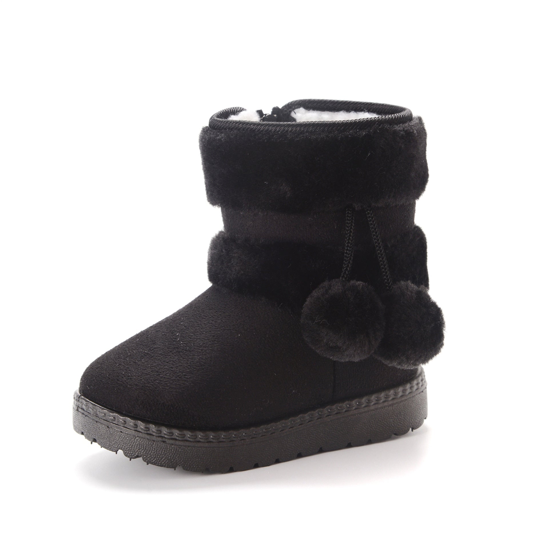 Hairball Snowy Owl Fur Toddler Boots