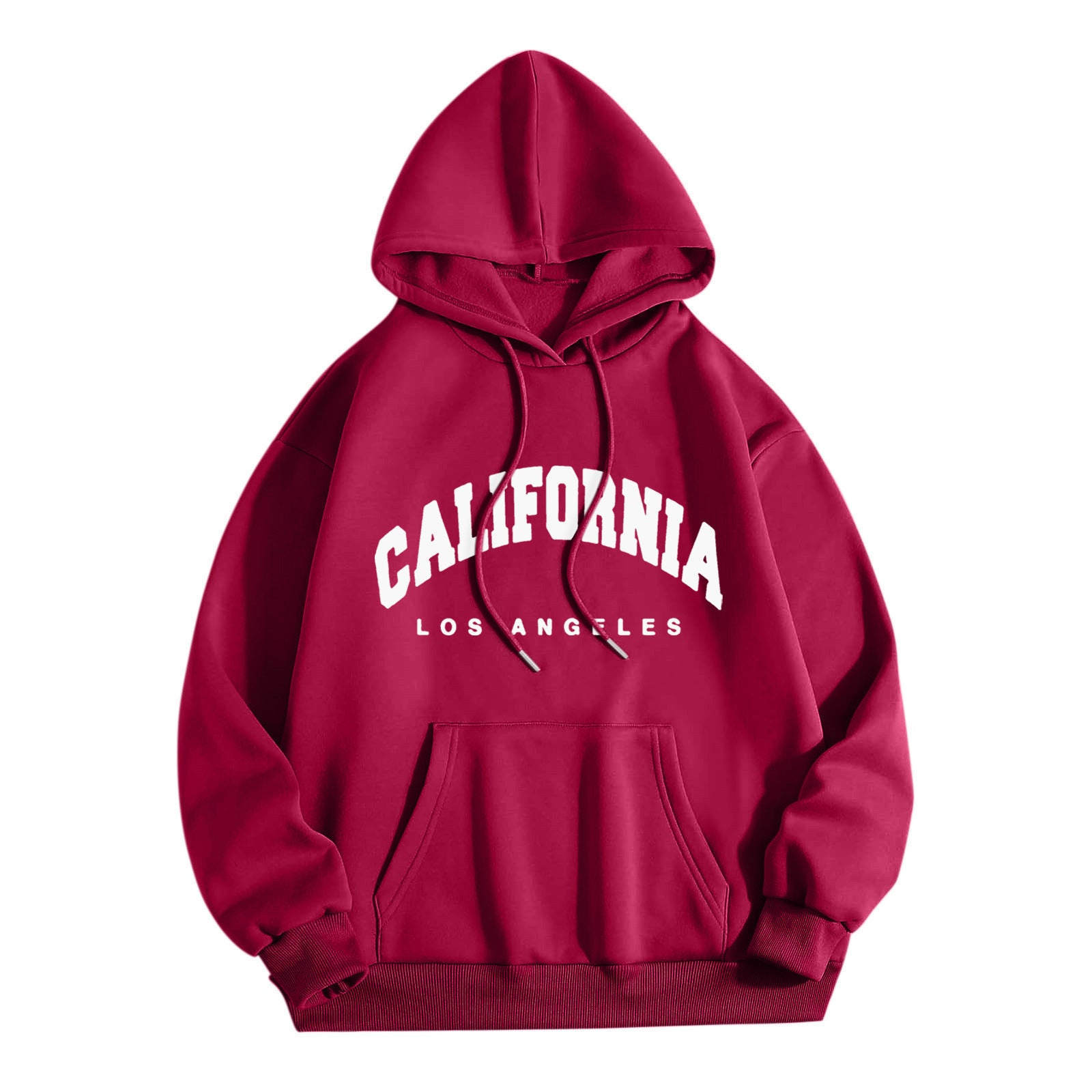 Hoodie With Letter Print Sweater
