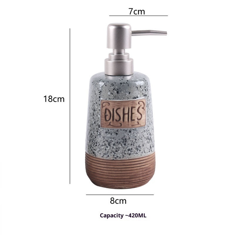 Ceramic Soap Dispenser Press Lotion Refill