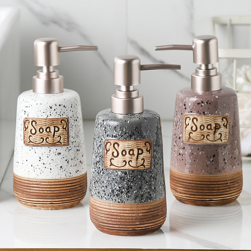 Ceramic Soap Dispenser Press Lotion Refill