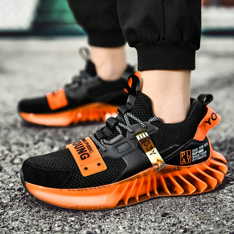 Men's shoes autumn new blade shoes men's trendy shoes Korean version of the trend casual shoes men's running sneakers