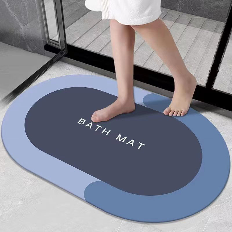 Bathroom Non-slip Mat Household Absorbent Stain Resistant Toilet Floor Mat