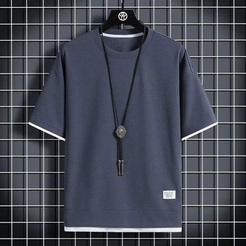 Summer New Men's Short-sleeved T-shirt