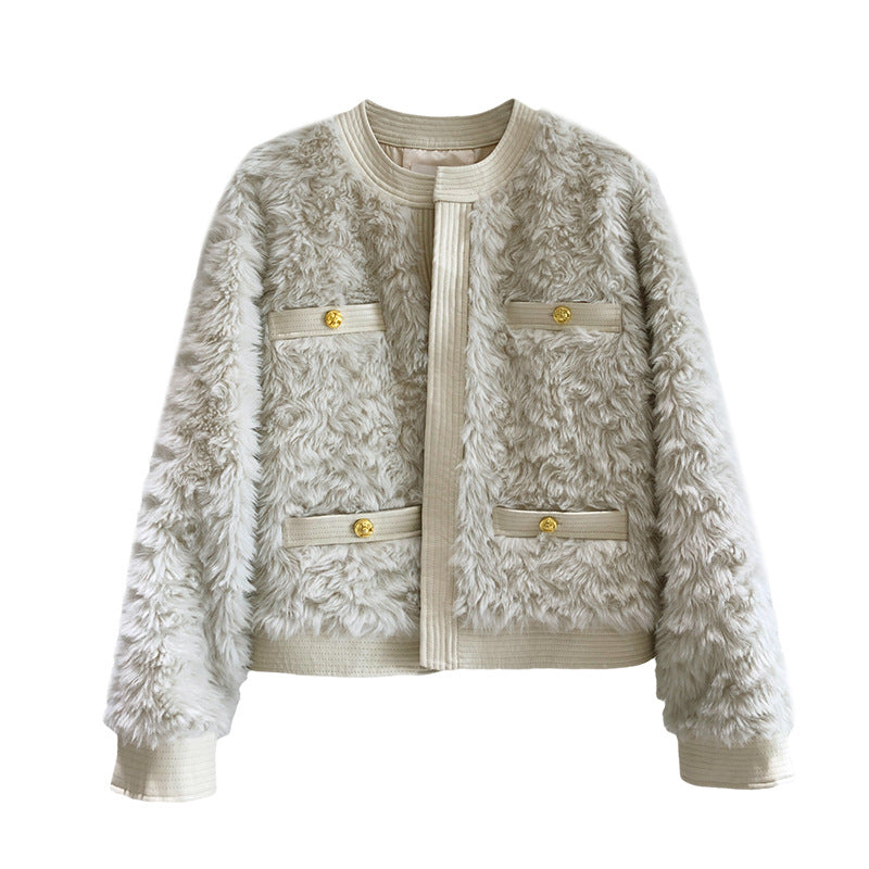 Women's Gold Buckle Small Fragrance Jacket