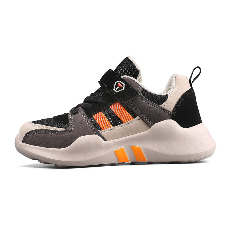 Single Mesh Breathable Boys Casual Running Shoes