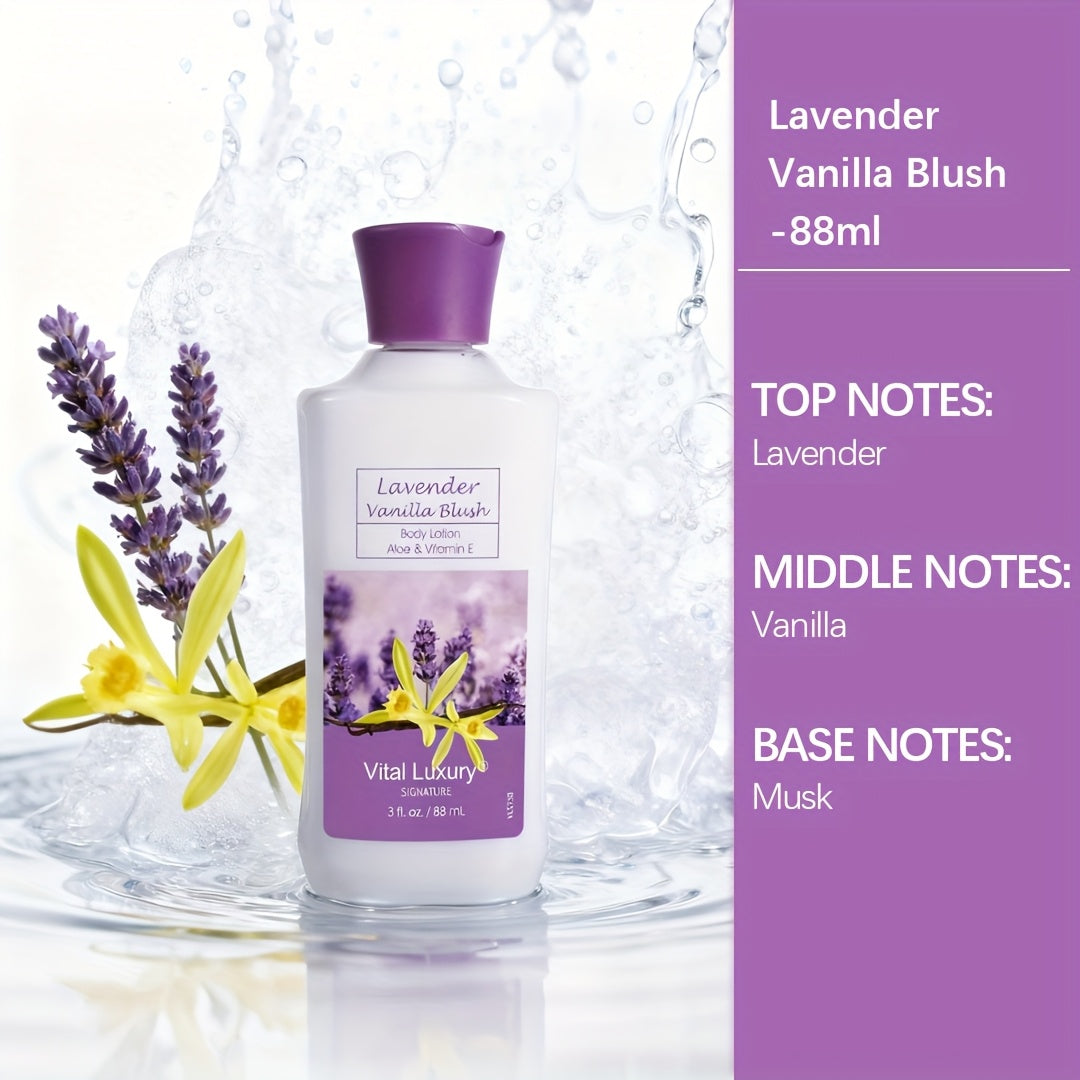 12-Fragrance Body Lotion, 10 Oz Per Bottle, Moisturizing And Fragrant Body Lotion, 12-hour Long-lasting Hydration, Contains Aloe Vera And Vitamin E, Floral,fruity,tropical Scents, Perfect For Winter C