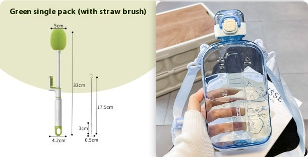 Women's Fashion Simple Scale Large Capacity Water Cup