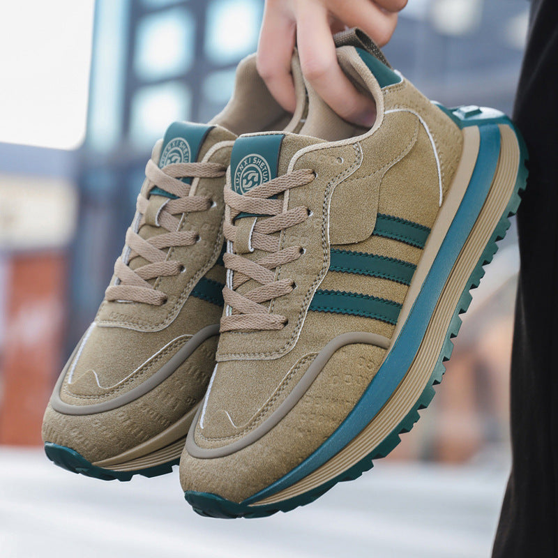 Mens Shoes Winter Trendy Mens Sneakers Mesh Breathable Casual Soft-Soled Deodorizing