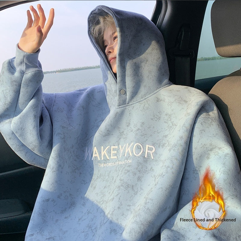Heavyweight Tie-Dye Hoodie For Men