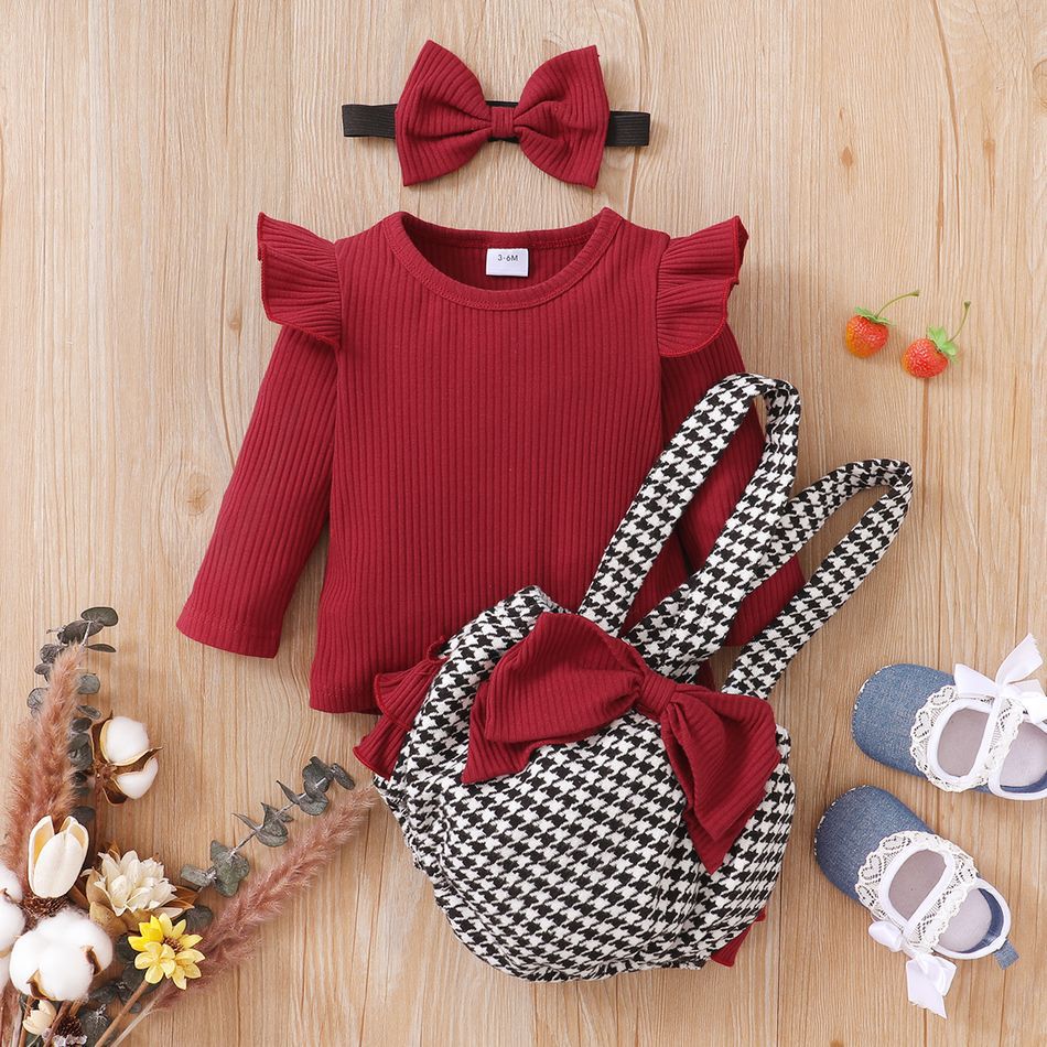 Long Sleeve Top Bow Small Fragrance Strap Short
