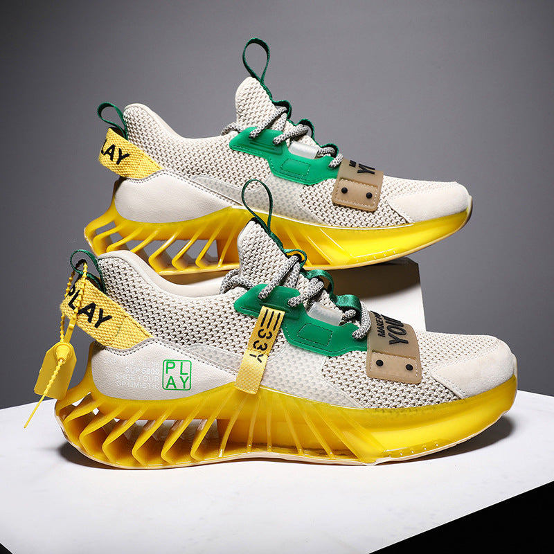 Men's shoes autumn new blade shoes men's trendy shoes Korean version of the trend casual shoes men's running sneakers