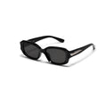 Vintage Rectangular Street Photo High-grade Glasses