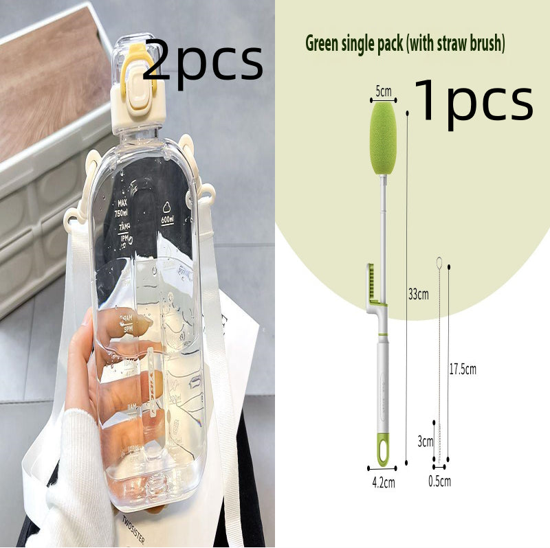 Women's Fashion Simple Scale Large Capacity Water Cup