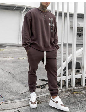 Animal Wolf 3D Print Pullover Hooded Loose