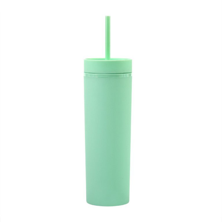 Macaron Straw Water Bottle Bridesmaid Beach Cup