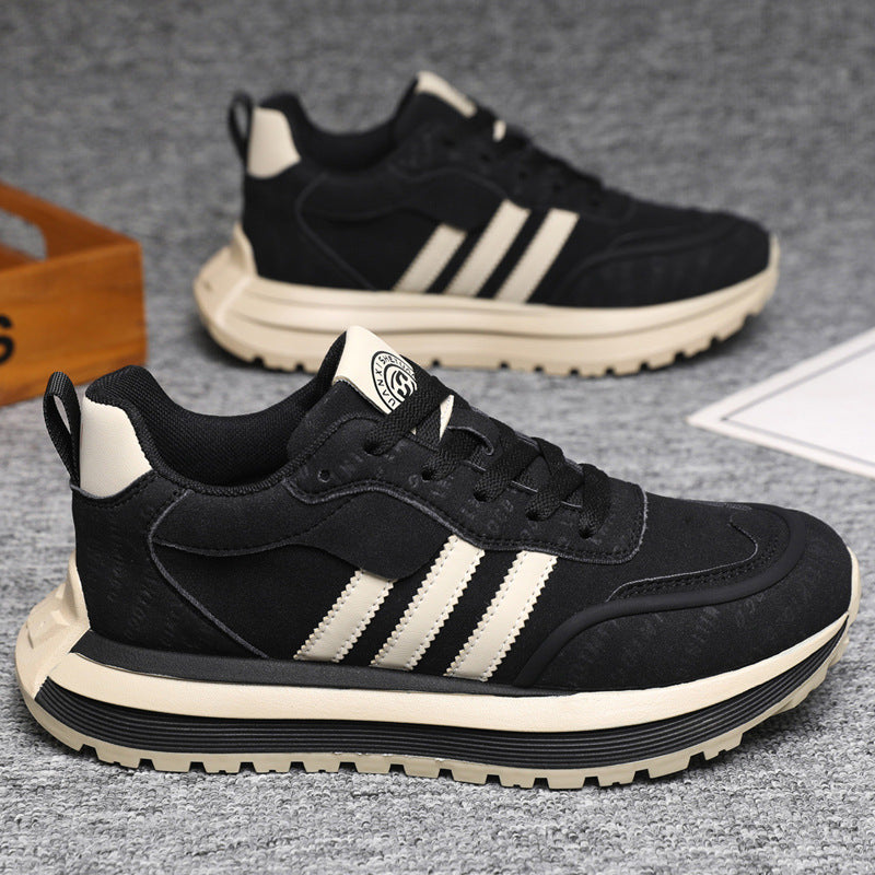 Mens Shoes Winter Trendy Mens Sneakers Mesh Breathable Casual Soft-Soled Deodorizing