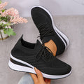 Knitted Breathable Multi-colored Slip-on Casual All-match Flyknit Sneakers