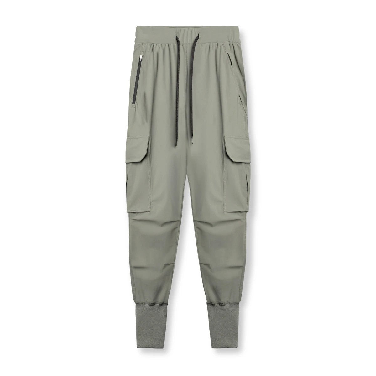 Men's Loose Thin Ice Silk Ankle-tied Trousers