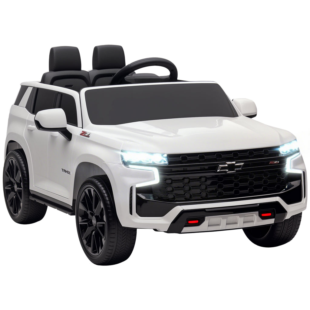 Electric Ride on Car 12V Kids Ride-on Toy, White