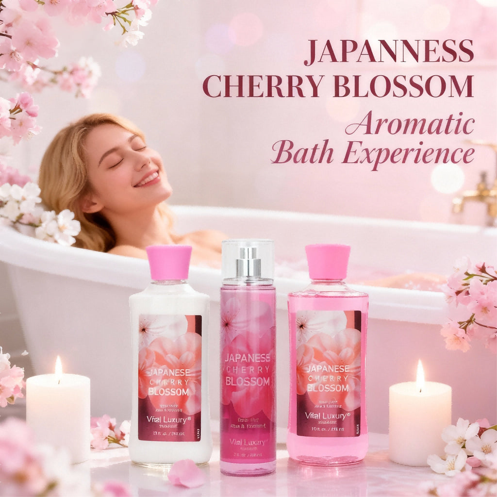 Christmas Gift Set 3-Piece Set, 10 Fl.oz Body Care Fragrance Set, Featuring Floral, Candy, And Sweet Pea Scents. Includes Scented Shower Gel, Body Lotion, And Body Mist.  A Perfect Winter Body Moistur