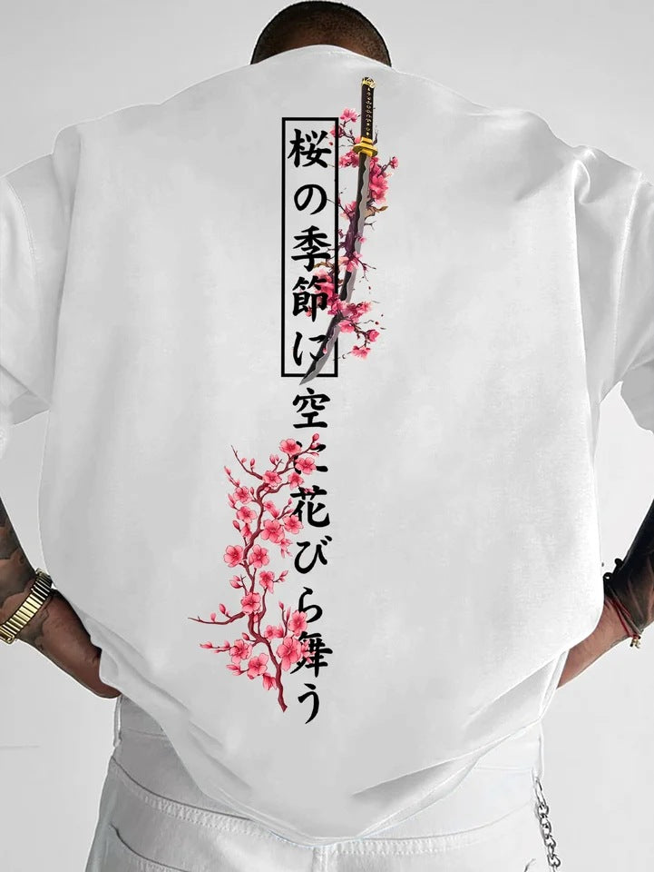 Men's Summer Loose-fit T-shirt Suitable For