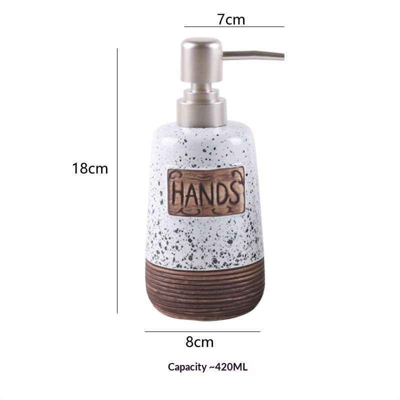 Ceramic Soap Dispenser Press Lotion Refill