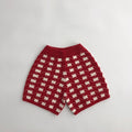 Christmas Korean Autumn And Winter Kids' Sweater Knitting Suit